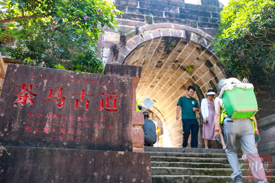 文化中国行丨雅安市芦山县飞仙关镇飞仙村:茶马古道旁 有座被峡谷"