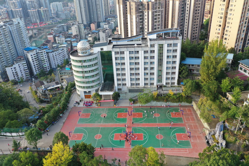 【最美校园竞晒】 达州市万源中学-四川文明网